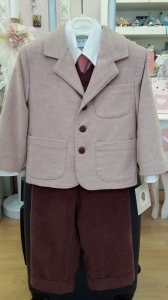 βαπτιστικά ρούχα  κοστουμι με σακακι για αγορι Neonato σάπιο μήλο τιμη προσφοράς