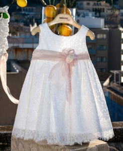 Βαπτιστικο φόρεμα Ασλάνης Aslanis Puppet γιά ολοκληρωμενο πακέτο βάπτισης