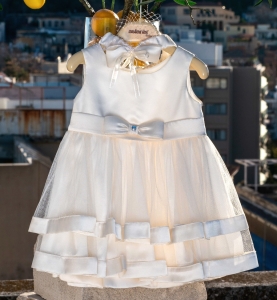 Βαπτιστικο φόρεμα Ασλάνης Aslanis Puppet γιά ολοκληρωμενο πακέτο βάπτισης