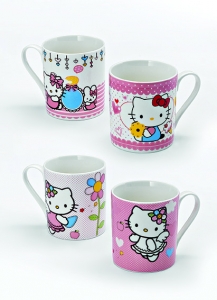 μπομπονιερα βαπτισης κουπα hello kitty