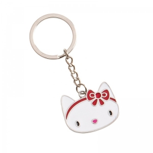 μπομπονιερα βαπτισης μεταλλικο μπρελόκ Hello Kitty