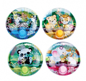 Μπομπονιερα βάπτισης για κορίτσι παιχνίδι νερού ζώα της ζούγκλας