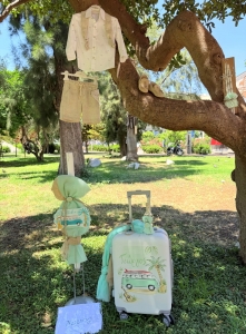 βαπτιστικά ρουχα αγορι Michiamo τρόλεϋ aloha van