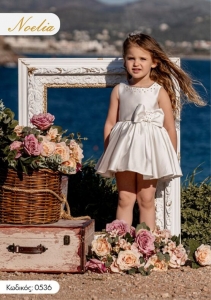 βαπτιστικά ρούχα για κορίτσι φόρεμα Noelia