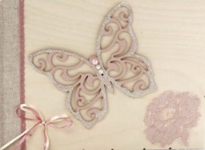 βιβλιο ευχων wishbook ευχολόγιο βάπτισης  θεμα βαπτισης πεταλούδα