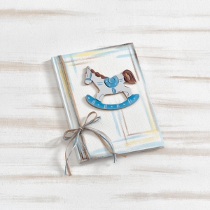 βιβλιο ευχων wishbook ευχολόγιο βαπτισης  για αγορι κοριτσι σιέλ αλογάκι θεμα βαπτισης καρουζέλ