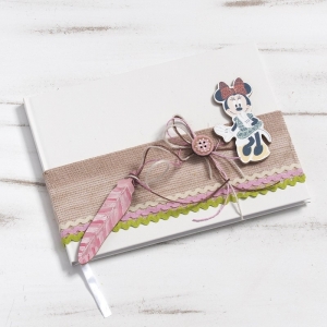 βιβλιο ευχων wishbook ευχολόγιο βαπτισης μίνυ dream για κορίτσι  θεμα βαπτισης minnie walt disney