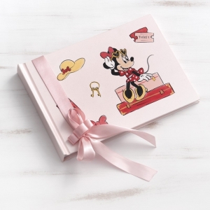 βιβλιο ευχων wishbook ευχολόγιο βαπτισης μίνυ travel για κορίτσι θεμα βαπτισης minnie walt disney