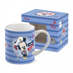 μπομπονιερα βαπτισης κουπα Μικυ με κουτι walt disney ναύτης