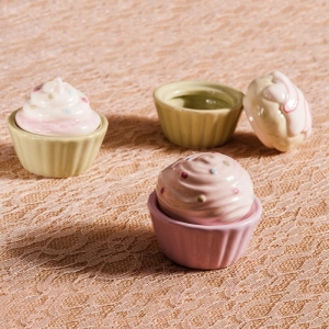μπομπονιέρα βάπτισης μπιζουτιέρα cup cake