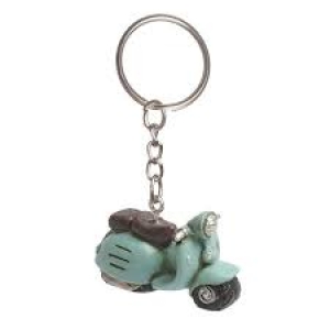Μπομπονιερα βάπτισης μπρελόκ vespa βεσπα vintage